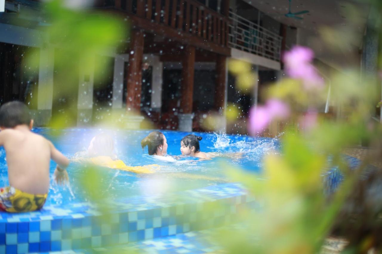 Garden Resort Vang Vieng Bagian luar foto
