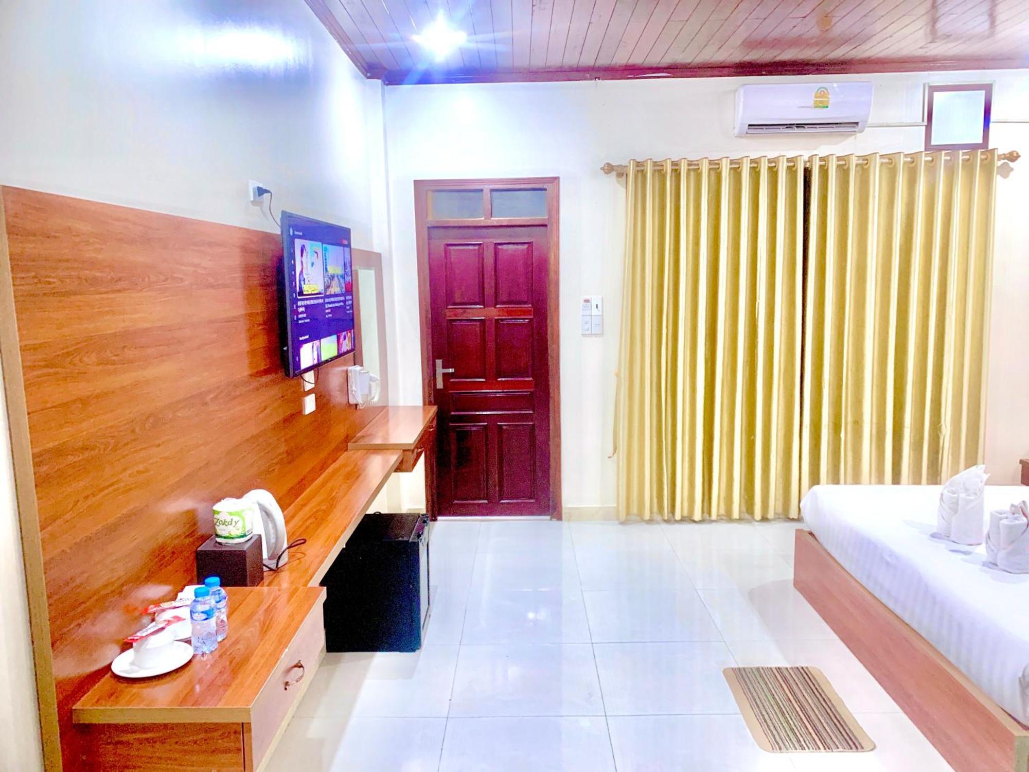 Garden Resort Vang Vieng Bagian luar foto